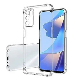 Thickballoon Shockproof Transparent Back Cover for Oppo A16