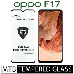 OPPO F17 Branded MTB High Quality Screen Protector Full Glue 9D MTB tempered Glass for OPPO F17
