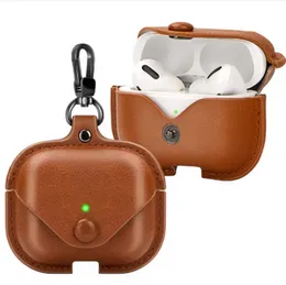 AirPods Pro Leather Case Premium Protection for Wireless Earbuds