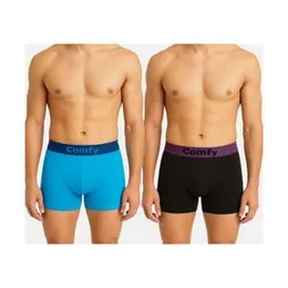 Comfy Boxer Large – Light Blue & Purple