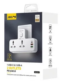 JBQ 20W Power Socket Multi Plug Extension Wall Charger – Fast Charging