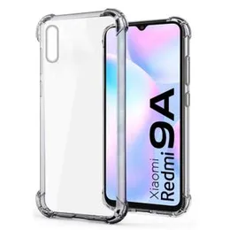 Redmi 9A Transparent Shockproof Clear Back Cover for Redmi 9A