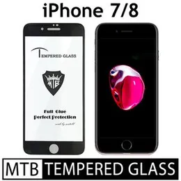iPhone 7 Branded MTB High Quality Screen Protector Full Glue 9D MTB tempered Glass for iPhone 7