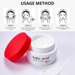 Kojic Acid Face Cream for Whitening, Moisturising, Anti-Wrinkle and Firm Skin, Moisturising Cream Brightening Cream Anti-Wrinkle Cream for Face