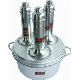 Aluminum Pittu Maker (3 In 1)
