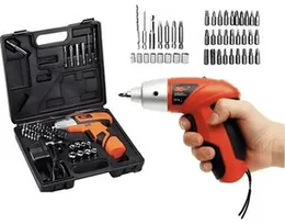 45pcs Cordless Rechargeable Screwdriver Set