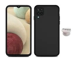 Luxury Unique Liquid Silicone Case Back Cover For Samsung Galaxy A12