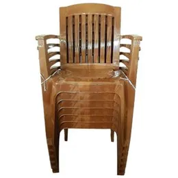 Piyestra Plastic Veranda Chair - 6 chairs