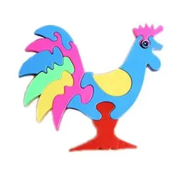 Plastic Puzzle for Kids and Preschool Children, PLastic Animal Puzzle Hen