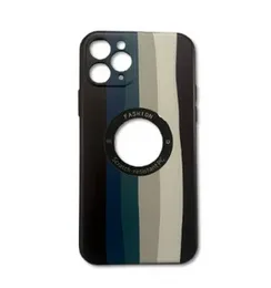 FSR Colorful Soft TPU Anti-Drop Back Cover Protective Case for iPhone 11 / iPhone 11 Pro