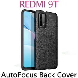 Redmi 9T Luxury leather Auto Focus back cover for Redmi 9T
