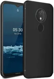 Nokia C12 Soft Black Matte Back cover for Nokia C12