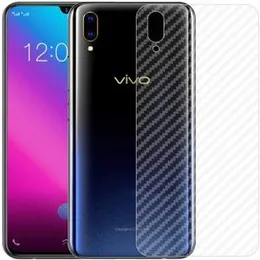 Carbon Fibre back sticker For Vivo Y91