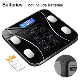 Weighing Scale Bluetooth Body Fat Escamas Smart Electronic BMI Composition Analyzer Fashion