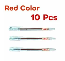 Atlas Max Pen Set Red 10 pcs Bundle