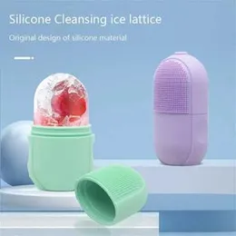 ICE LATTICE SILICONE FACIAL ROLLER