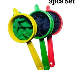 03 pcs of Plastic Cloth Tea Strainer Multicolour