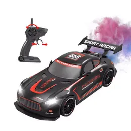 Kids Toy Four-Wheel Drive 1:16 Spray RC Drifting Racing Sport Remote Control Car (0743)