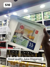 Cold Water Jug With Tap Water Beverage Dispenser Fruit Teapot Tank Refrigerator Plastic Kettle Pot Cold Water Jug For Lemonade