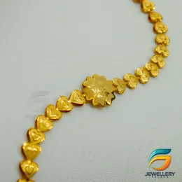 Gold Plated Stylish Heart Bracelet Adjustable For Women Gift.