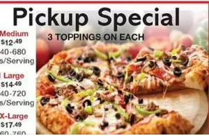 Pickup Special - 1 Large