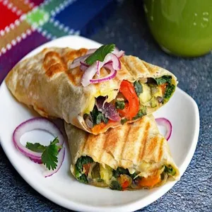 Special Veggie Wrap With Cheese