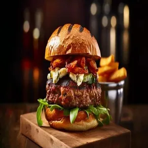 Grilled Chicken House Burger