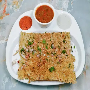 Rawa Onion Masala Dosa
