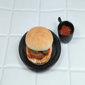 Cheesy Snacker Burger