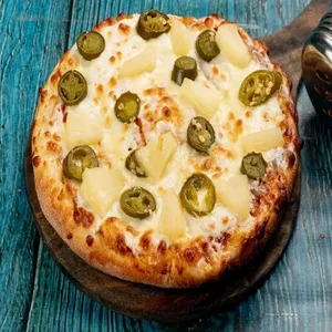Jalapeno and Pineapple Pizza [7 inches]