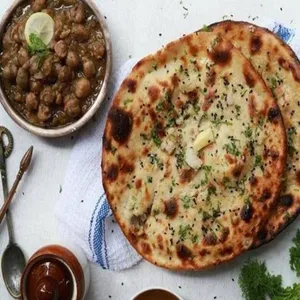 Amritsari Kulcha with Channa