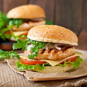 Chicken Chilli Lava Burger