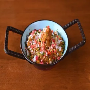 Sweet Samosa Chaat