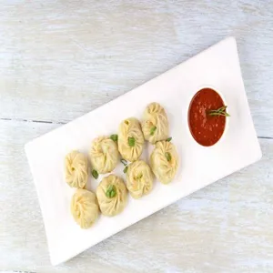 Steamed Momos [6 Pieces]