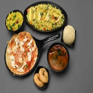 South Indian Non Veg Thali