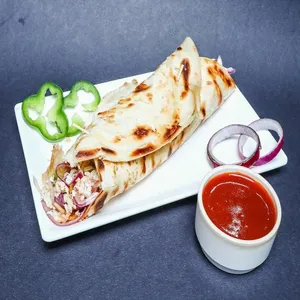 Double Egg Bhurji Roll