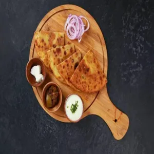 Desi Ghee Aloo Paratha + Gobi Parantha Combo