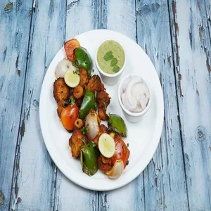 Mushroom Achari Tikka