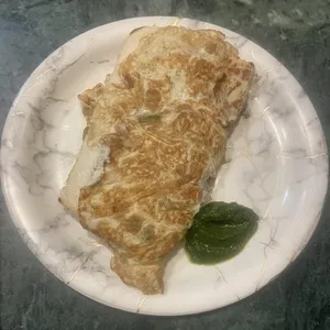Cheese Bread Omelette