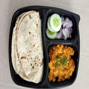 Paneer Bhurji Thali