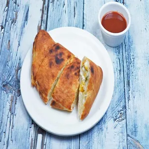 Non Veg Stuffed Garlic Bread