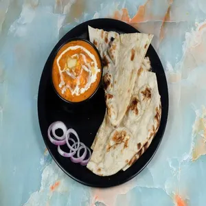 Paneer Butter Masala (300-ML) with 2 Butter Naan