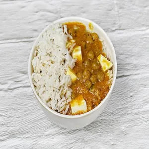 Matar Paneer Rice Box