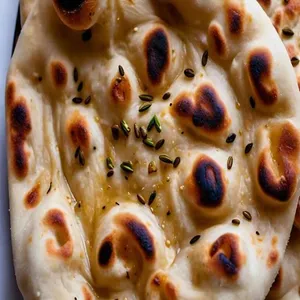 Jeera Tandoori Naan