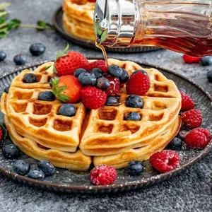 Strawberry Nutella Waffle