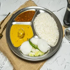 Rajma with Kadhi and Rice