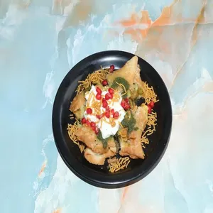 Special Samosa Chaat