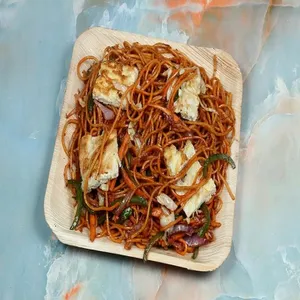 Egg Chilli Garlic Noodles