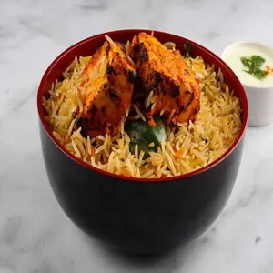 Mushroom Paneer Biryani
