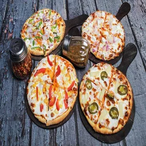 Combo of 4 Classic Veg Double Topping Pizza